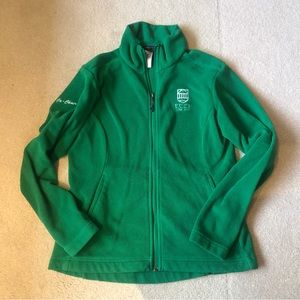 Patagonia Women’s medium full zip green fleece